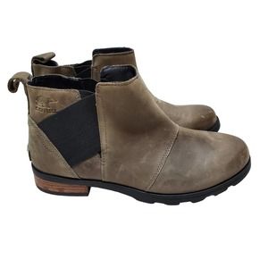 Sorel Brown Ankle Boots